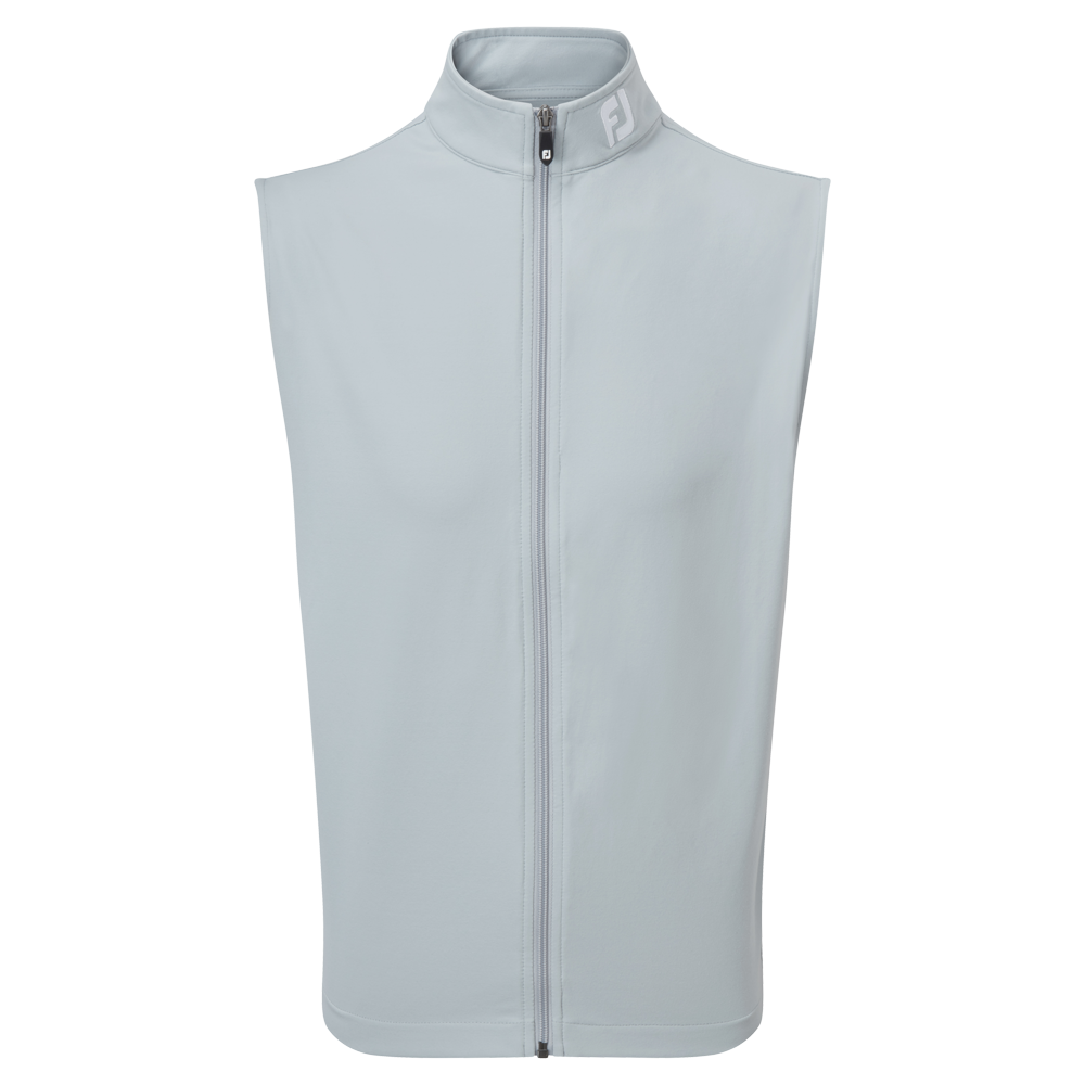 FootJoy Full-Zip Knit pánská vesta, světle šedá, vel. XL