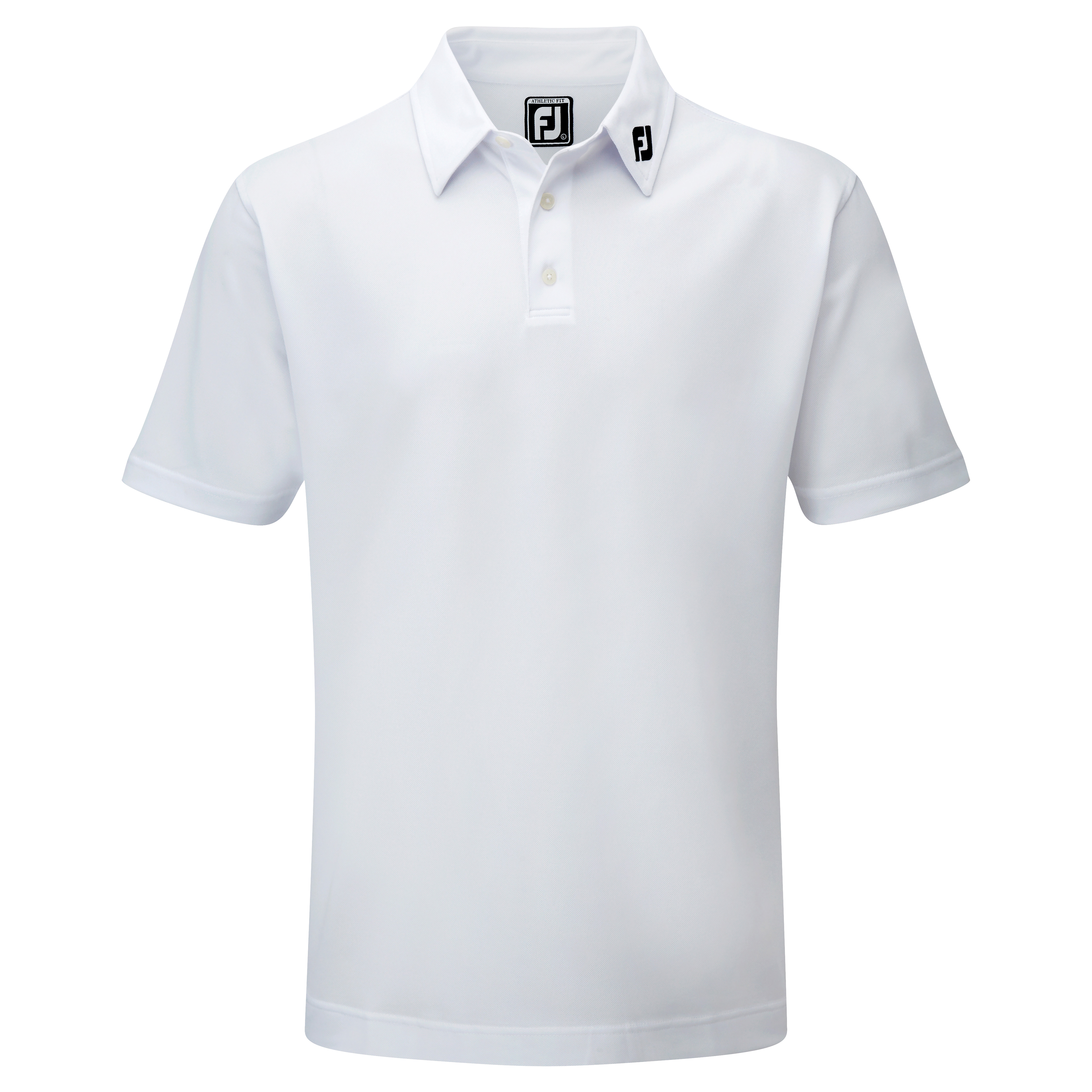 FootJoy Stretch Pique Solid pánské triko, bílé, vel. XL