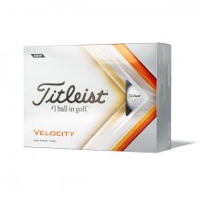 Titleist Velocity 2022 golfové míče - bílé 12 ks 