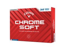 Callaway Chrome Soft 360 Triple Track 24 golfové míče - bílé 12 ks