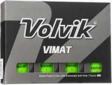 Volvik Vimat golfové míče - zelené matné 12 ks