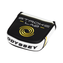 Odyssey Stroke Lab headcover na putter, square mallet, černý/bílý