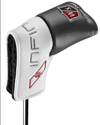 Wilson Staff Infinite headcover na putter, blade, bílý/šedý