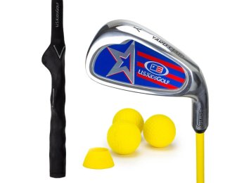 US Kids RS2 42 Yard Club + 3 Yard míčky + gumové tee, pravá (107 cm)