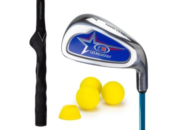 US Kids RS2 48 Yard Club + 3 Yard míčky + gumové tee, pravá (122 cm)