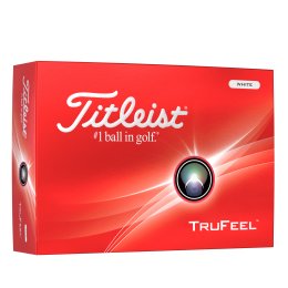 Titleist TruFeel 2024 golfové míče - bílé 12 ks 