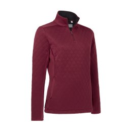 Callaway Quilted Fleece dámská mikina, vínová