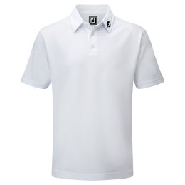 FootJoy Stretch Pique Solid pánské triko, bílé